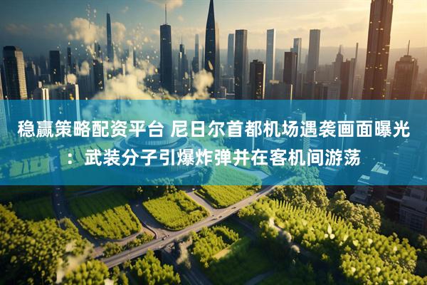 稳赢策略配资平台 尼日尔首都机场遇袭画面曝光：武装分子引爆炸弹并在客机间游荡
