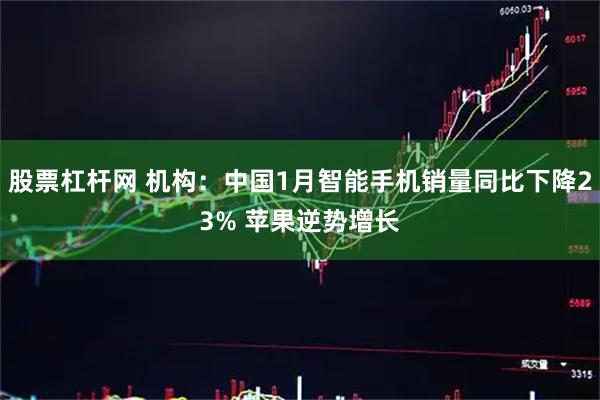 股票杠杆网 机构：中国1月智能手机销量同比下降23% 苹果逆势增长